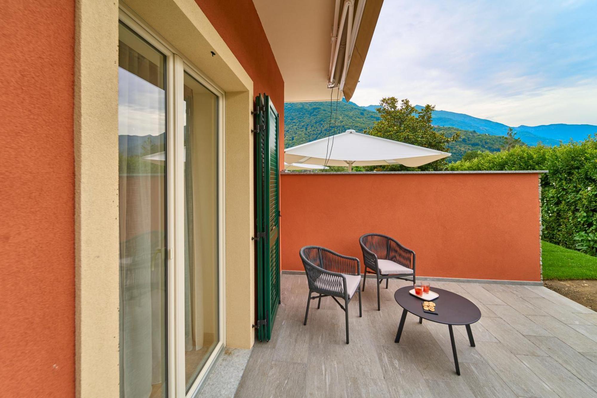Hotel Villa Cuserina Cannobio Exteriör bild